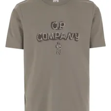 футболка с вышитым логотипом