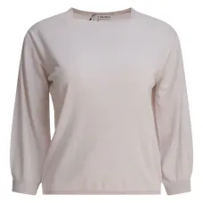 Шерстяной свитер с круглым вырезом