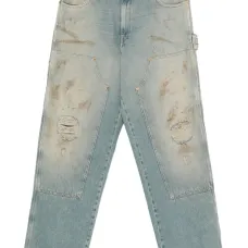 джинсы с эффектом потертости джинсы с эффектом потертости