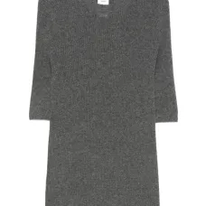 Топ в рубчик с укороченными рукавами