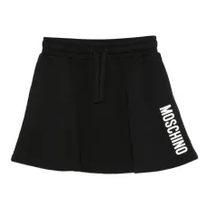 юбка со складками и логотипом