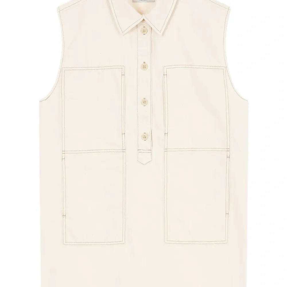 Платье мини с контрастными швами