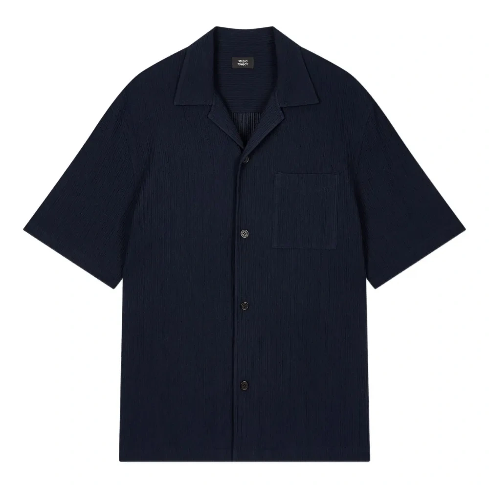 пижамная рубашка со складками