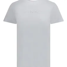 Футболка из джерси с вышитым логотипом