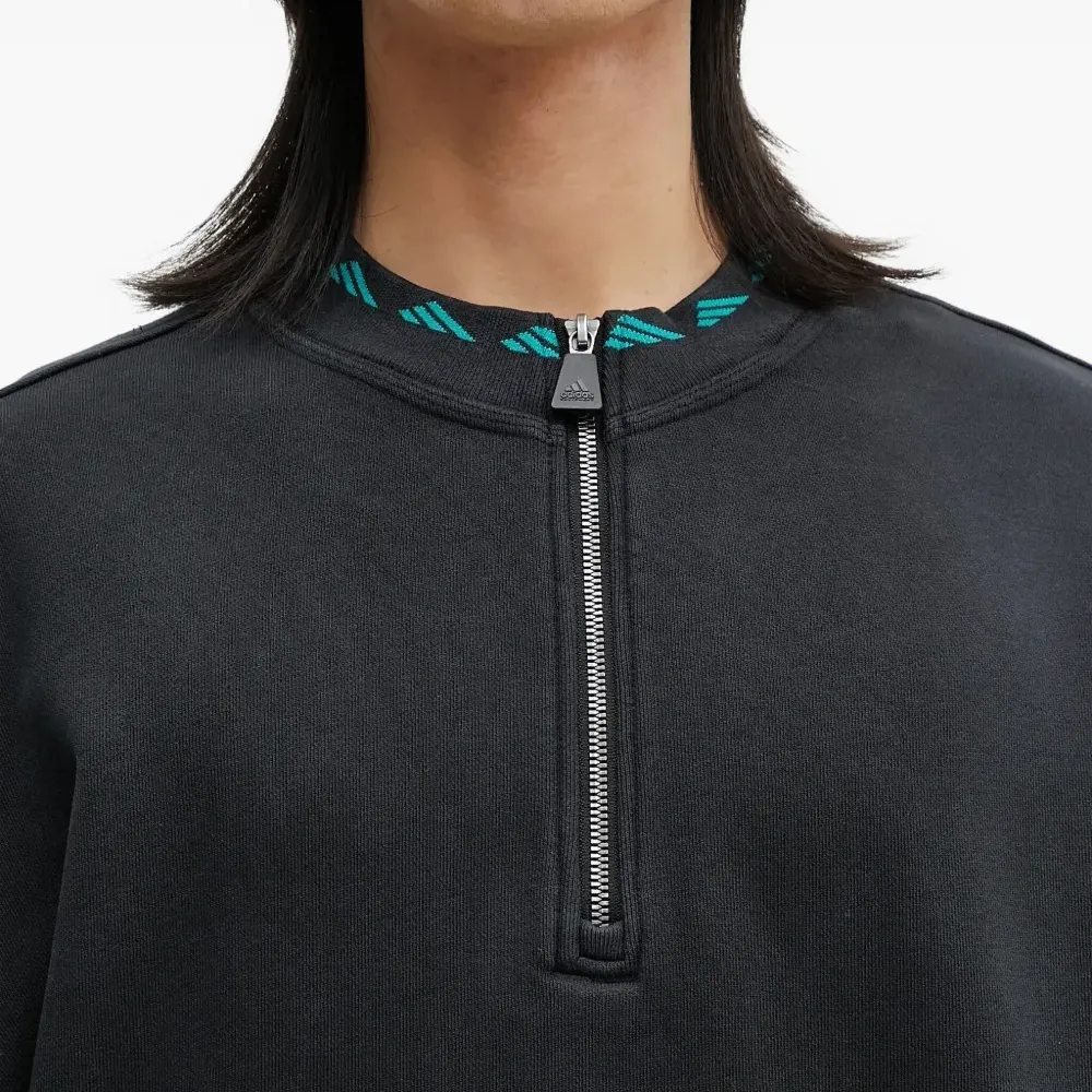 толстовка EQT с воротником на молнии