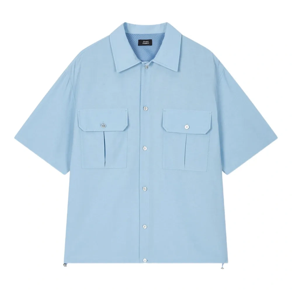 Рубашка с кулиской