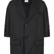 жакет на пуговицах с укороченными рукавами