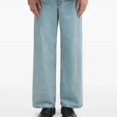 джинсы с логотипом