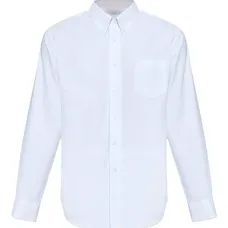 рубашка с нагрудным карманом и вышивкой