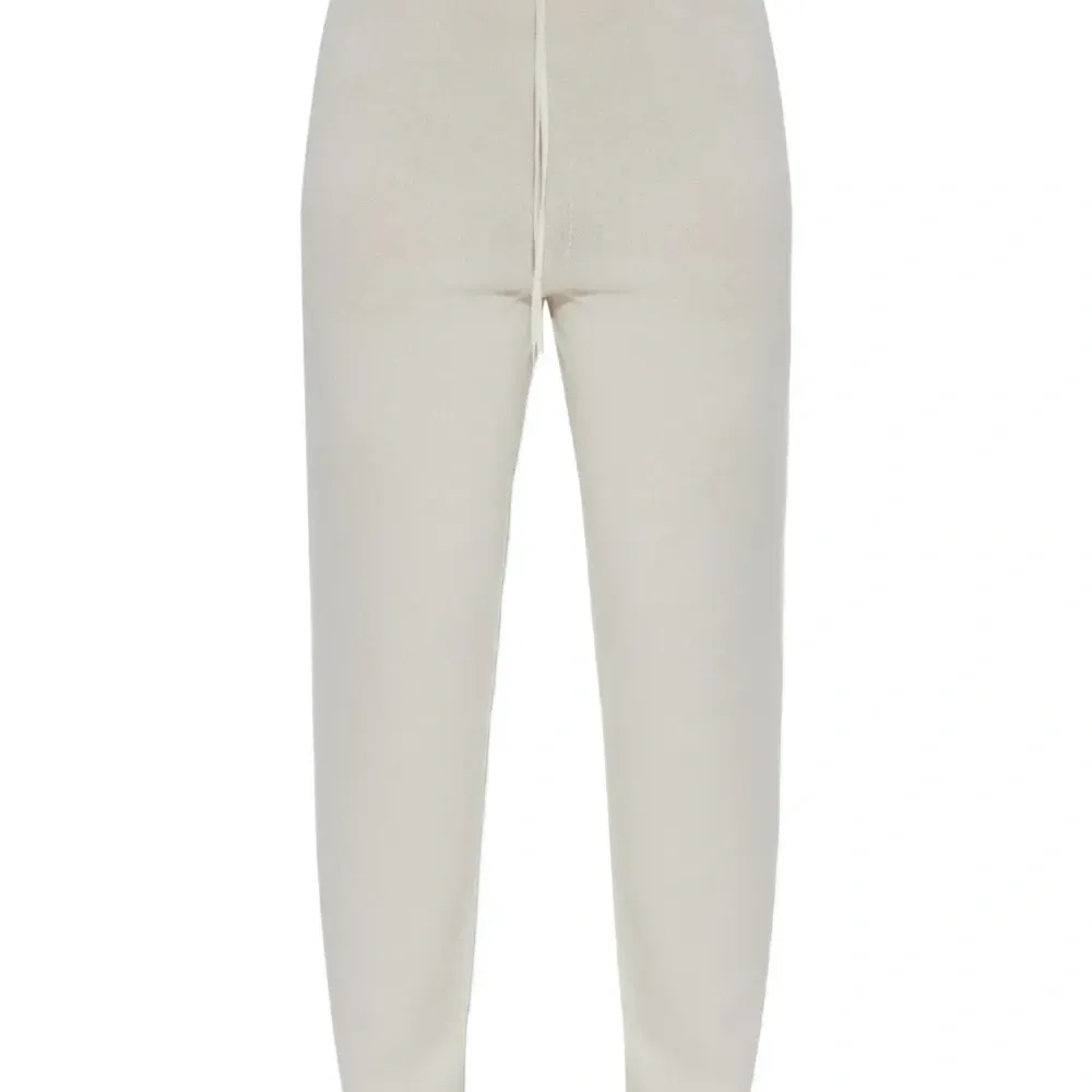 брюки в рубчик с кулиской