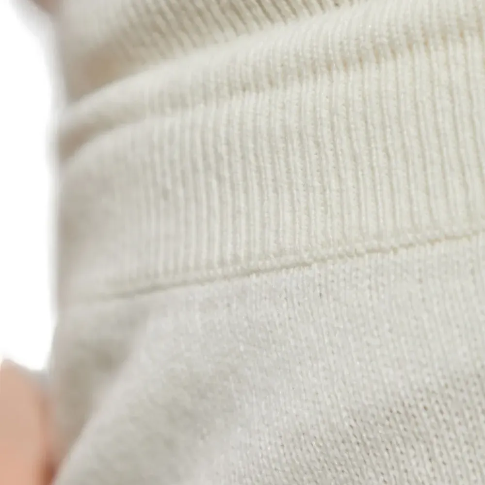 брюки в рубчик с кулиской