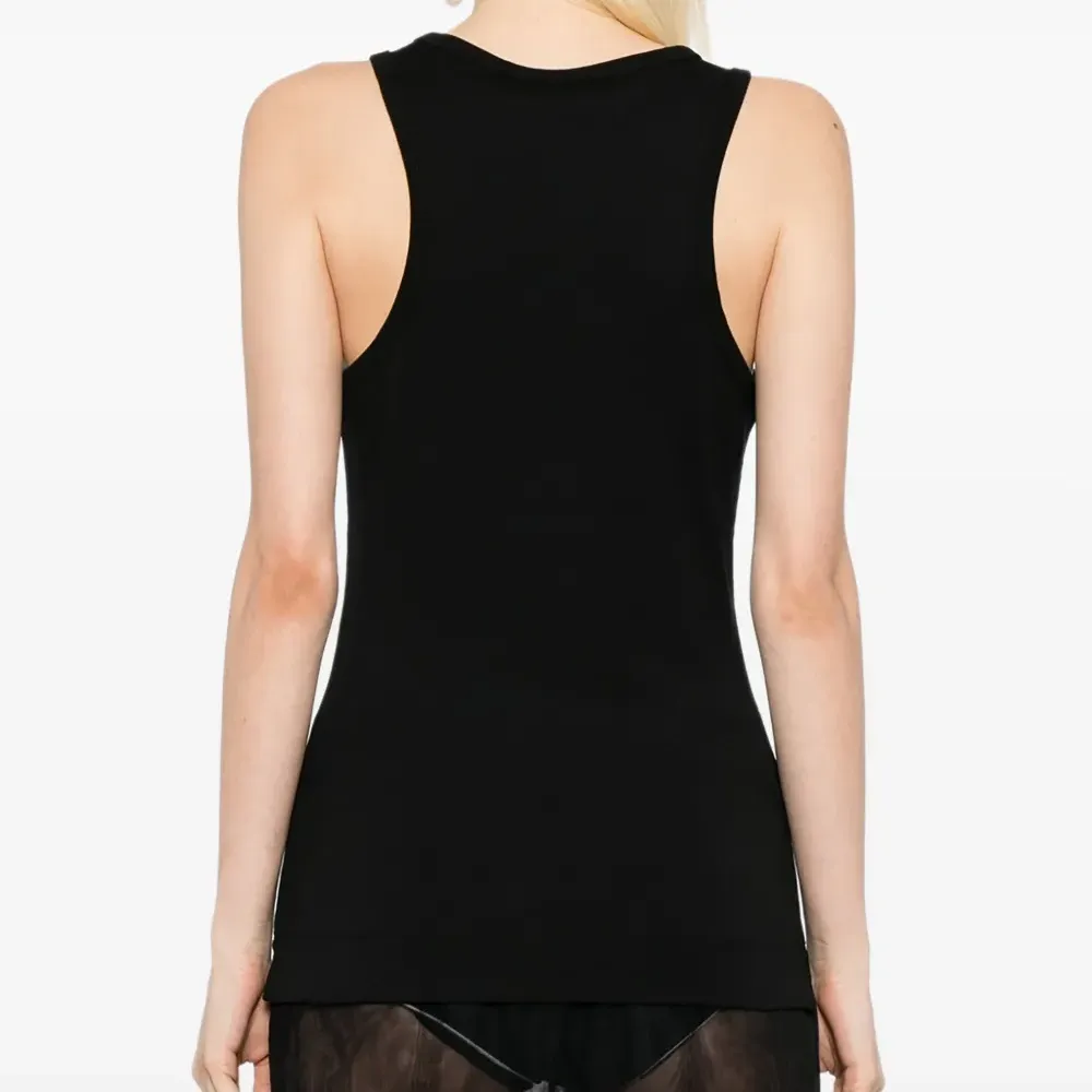 декорированный топ без рукавов