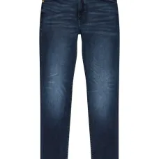 Джинсы с нашивкой-логотипом