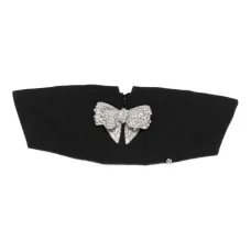 топ с бантом