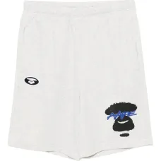 шорты с вышитым логотипом