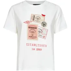 футболка с принтом