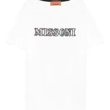 футболка с декорированным логотипом футболка с декорированным логотипом