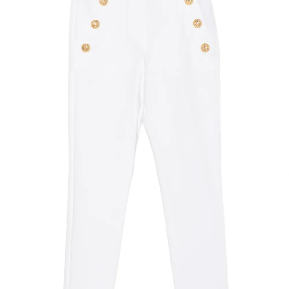 брюки с декоративными пуговицами брюки с декоративными пуговицами