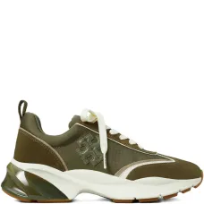 кеды с нашивкой-логотипом