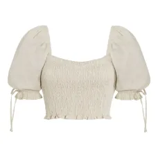 Топ Lisanza с объемными рукавами