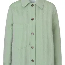 Стеганая куртка с накладным карманом