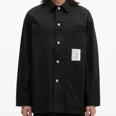 куртка-рубашка с накладными карманами