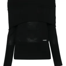 шерстяной топ с открытыми плечами шерстяной топ с открытыми плечами