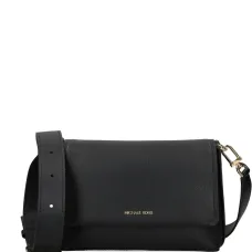 сумка с откидным клапаном и ремнем