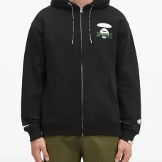 худи на молнии с логотипом