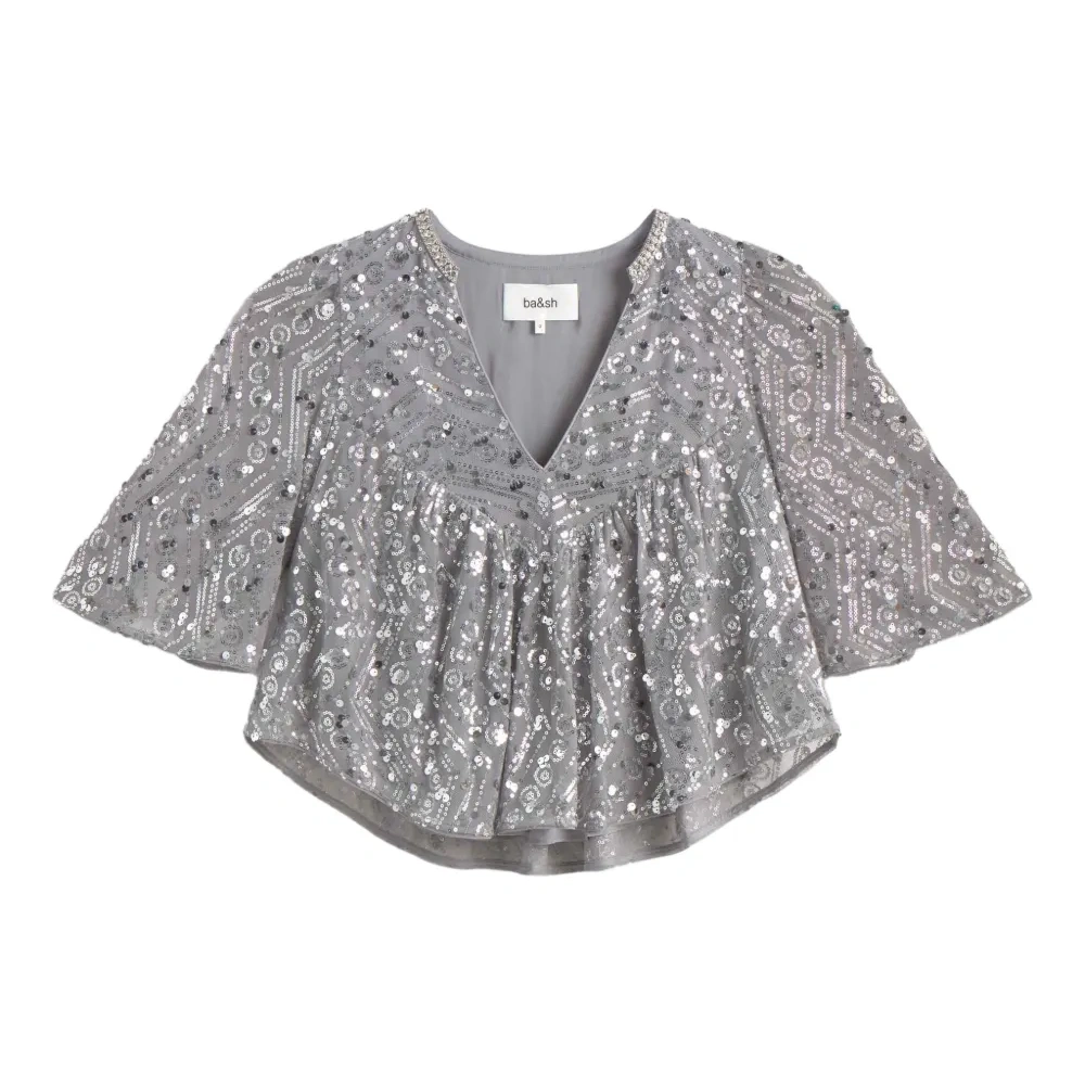 Топ Cara с пайетками