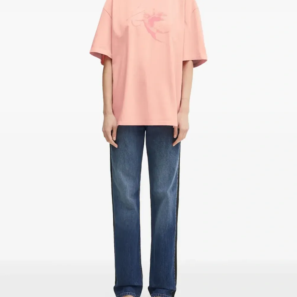 футболка с принтом