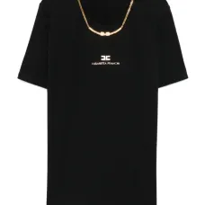 футболка с цепочками