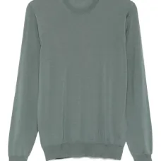 свитер из шерсти мериноса с круглым вырезом свитер из шерсти мериноса с круглым вырезом