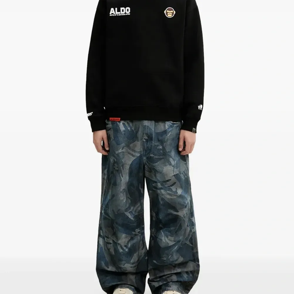 толстовка с принтом