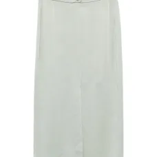 Прямая юбка миди