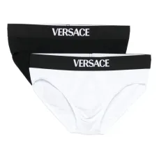 комплект из двух трусов-брифов с логотипом