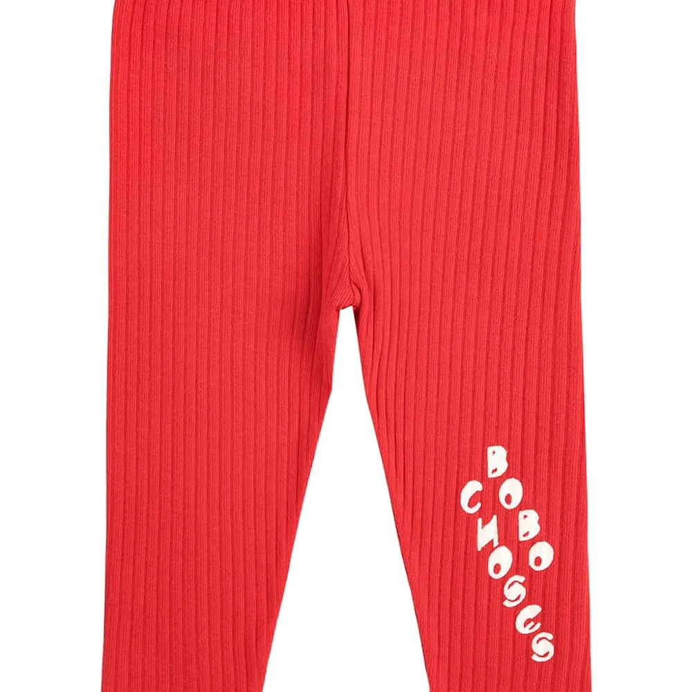 Рифленые леггинсы с логотипом