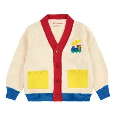 Кардиган в цветовой блокировке Choo Choo