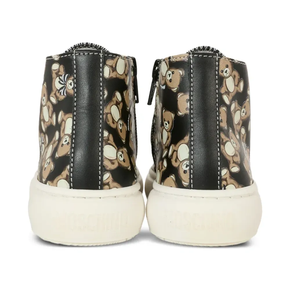 высокие кеды с принтом