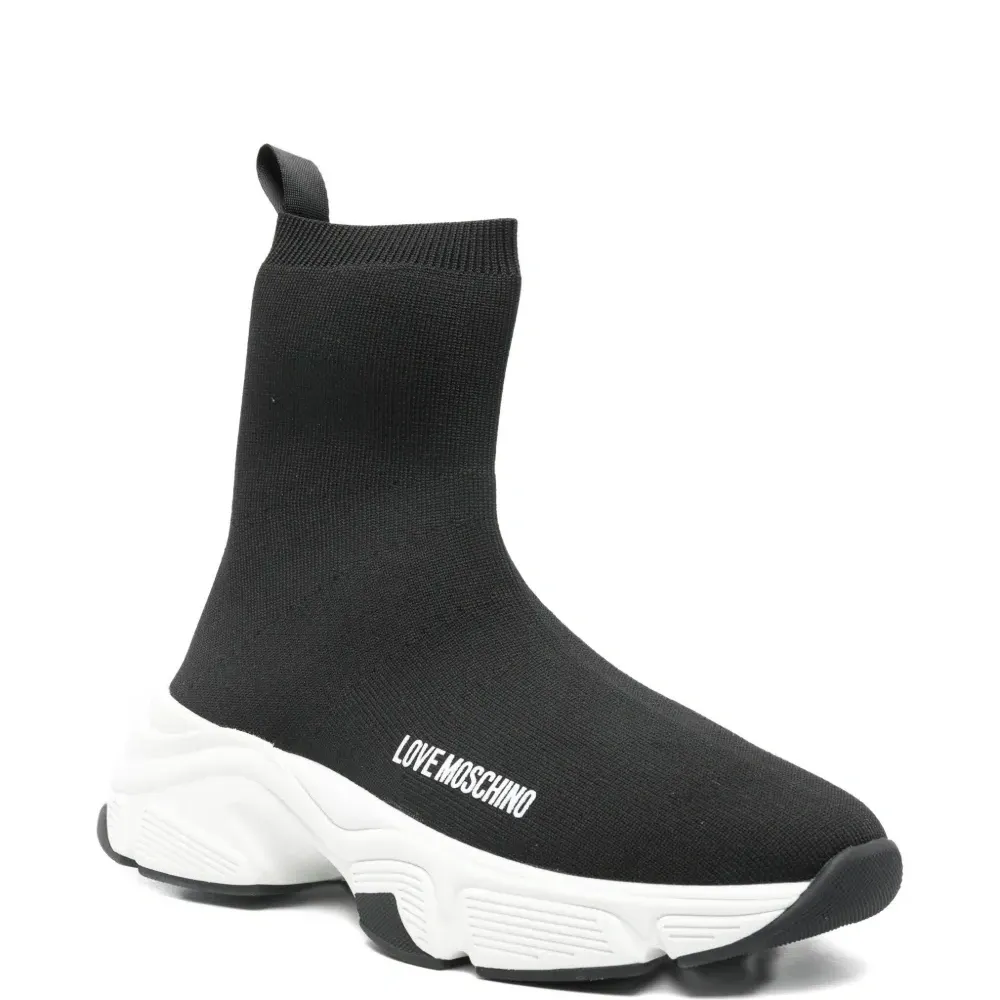 Кроссовки-носки с логотипом