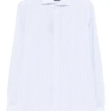 Полосатая рубашка с длинными рукавами