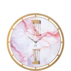 Мраморные часы с римскими цифрами (63 см) Мраморные часы с римскими цифрами (63 см)