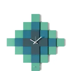 Настенные часы с геометричным узором (35 x 35 см) Настенные часы с геометричным узором (35 x 35 см)