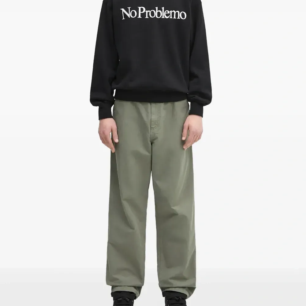 брюки карго с нашивкой-логотипом