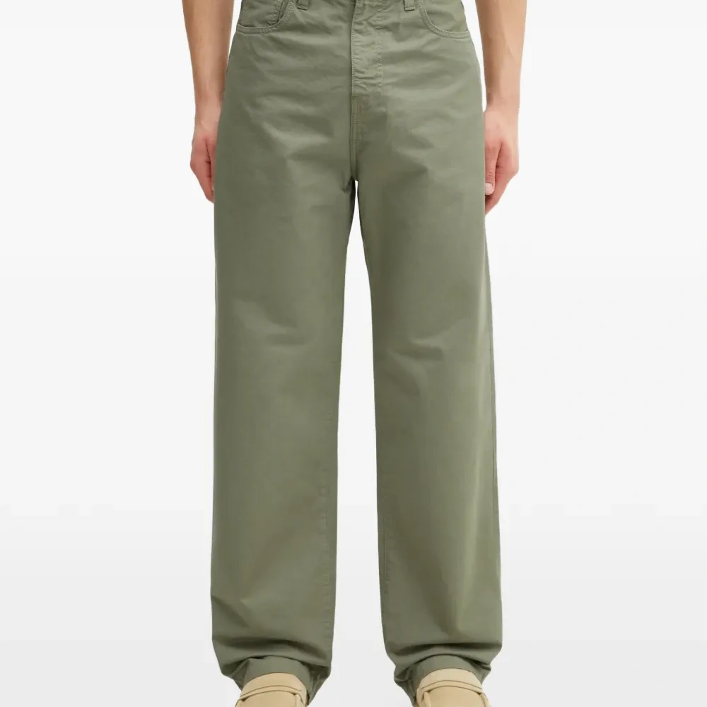 Брюки с нашивкой-логотипом