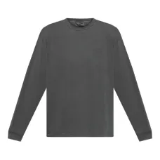 футболка с длинными рукавами и вышитым логотипом