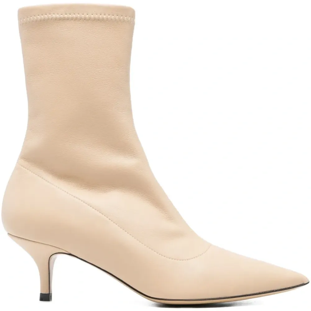 Ботильоны с заострённым мысом