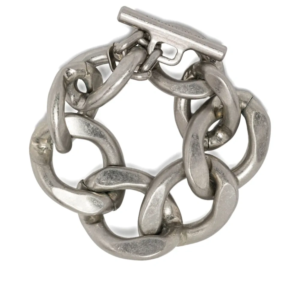 Браслет с массивными звеньями