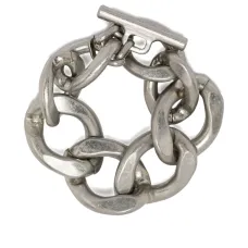 Браслет с массивными звеньями