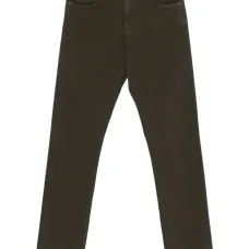 Джинсы с нашивкой-логотипом